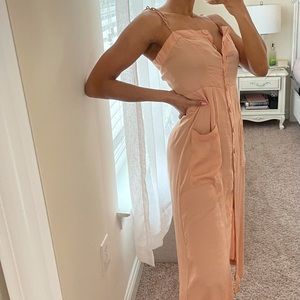 Urban Outfitters Midi Silk Dress